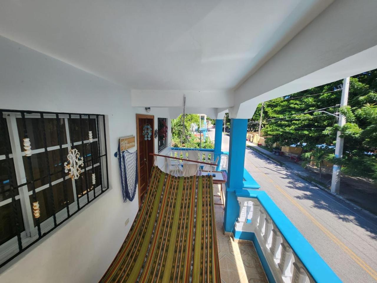 Beachfront Apartment, Quiet 4 Beds, 1 Bath, Ac, Wi-Fi, Hot Water, In Paraiso Near Los Patos Exterior photo